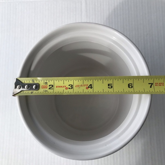 Set Of 2 Furio Home Ceramic “Crème Brûlée” Canisters - Picture 13 of 13